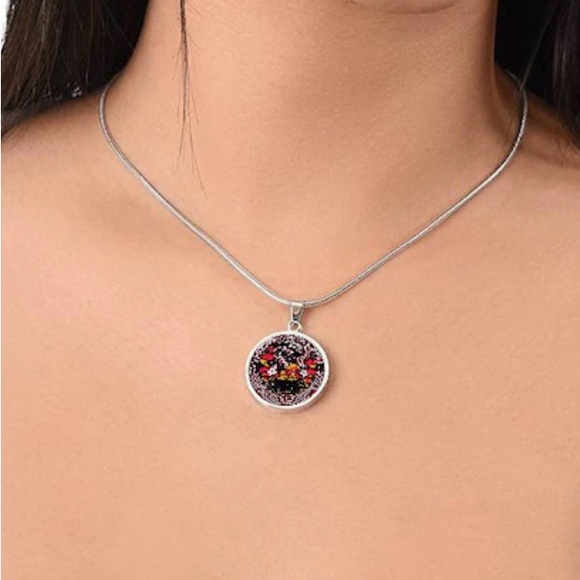 Snake & Dragon Necklace, Chinese Zodiac Animal Jewelry Gift, Lunar New Year 24 - Picture 2 of 4